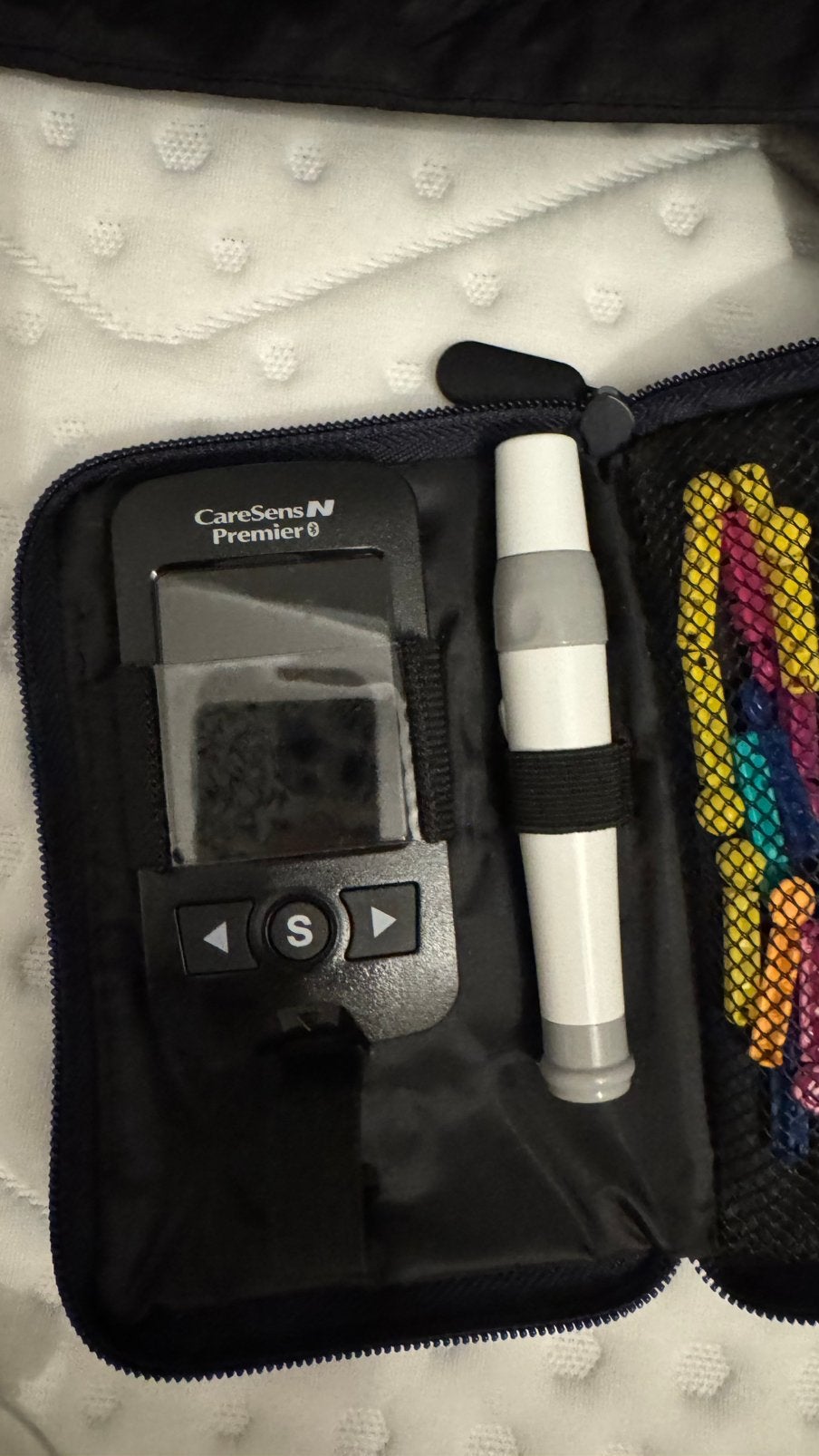 Bloedprik voor diabetes Caresens Premier in top staat, Ophalen, Zo goed als nieuw