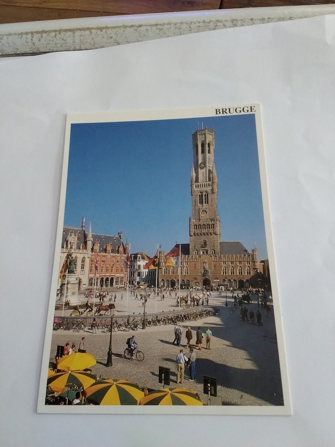Groeten uit Brugge - Belfort Grote Markt, Ophalen of Verzenden, 1980 tot heden, Ongelopen