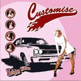 twiggy killers / customise - garage/punk-rood vinyl +sticker, Gebruikt, Verzenden, 7 inch, Single