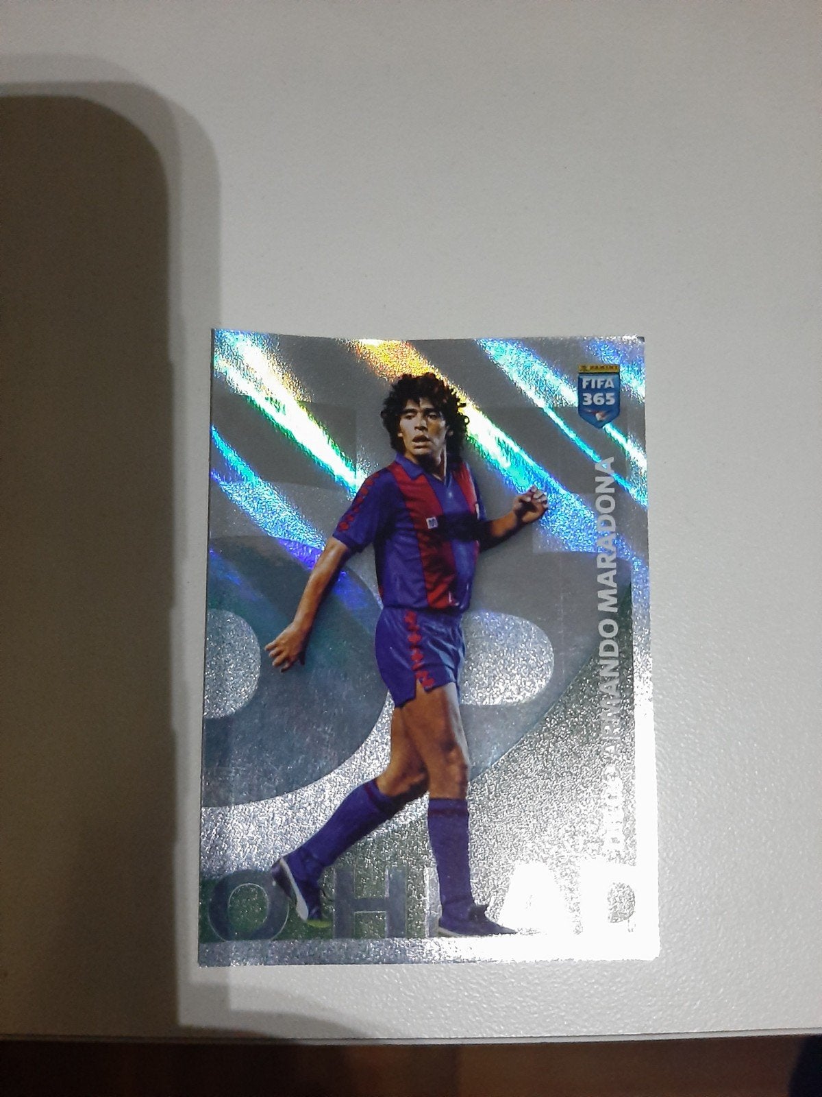 FIFA 365 Panini Adrenalyn XL Maradona Spelerskaart, Ophalen of Verzenden, Zo goed als nieuw, Buitenlandse clubs, Spelerskaart