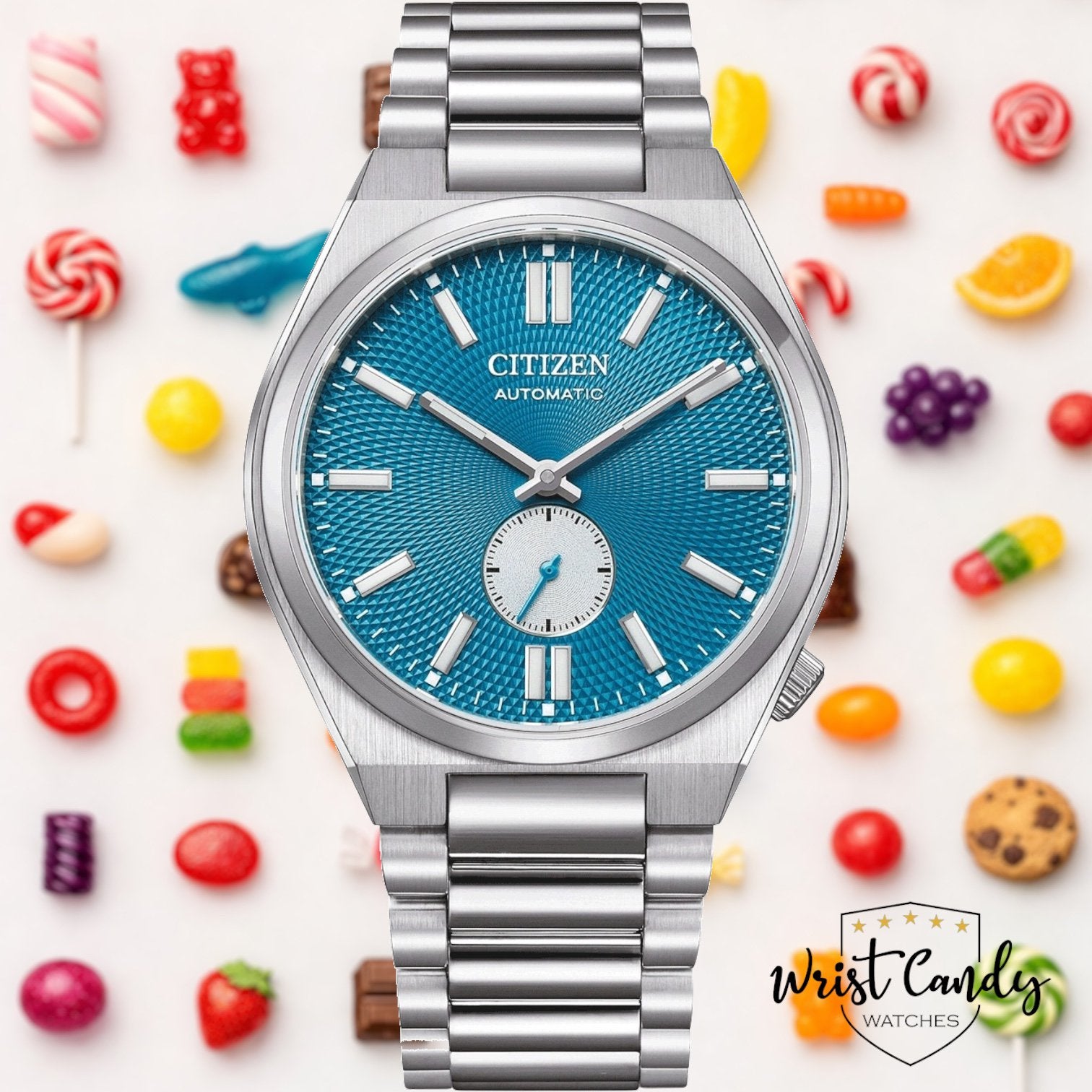 Citizen Tsuyosa Small Seconds • 2026 • als nieuw, Sieraden, Tassen en Uiterlijk, Horloges | Dames, Staal, Ophalen of Verzenden