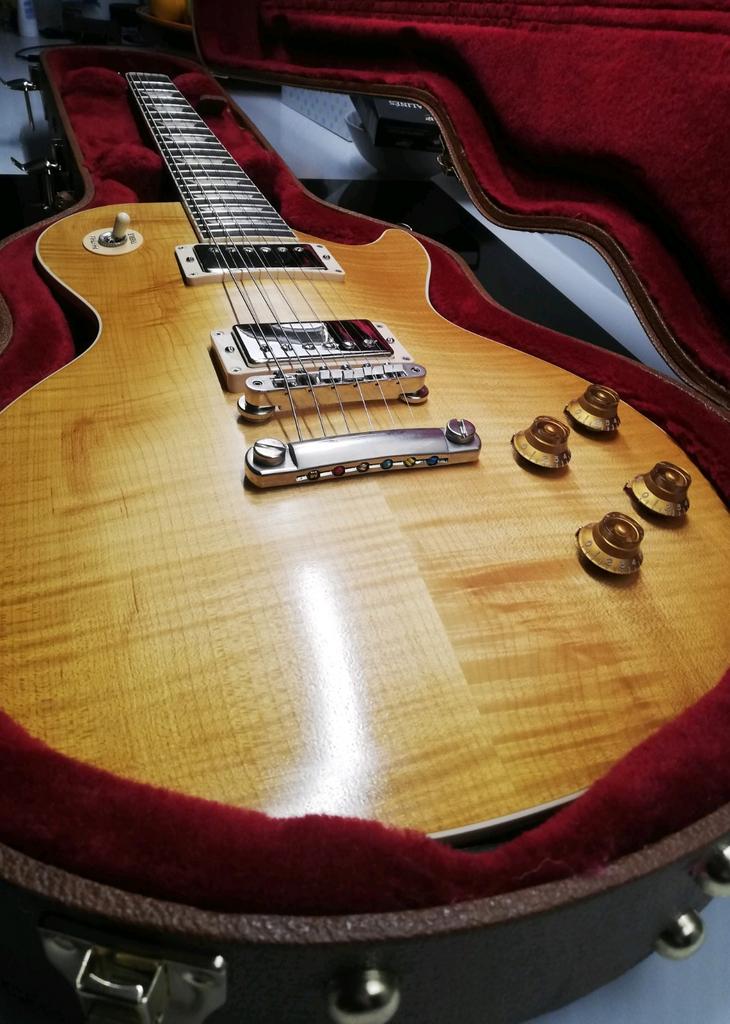 ♠️ USA handmade 1959 Gibson Les Paul Standard 2022 humbucker, Ophalen of Verzenden, Zo goed als nieuw, Solid body, Gibson
