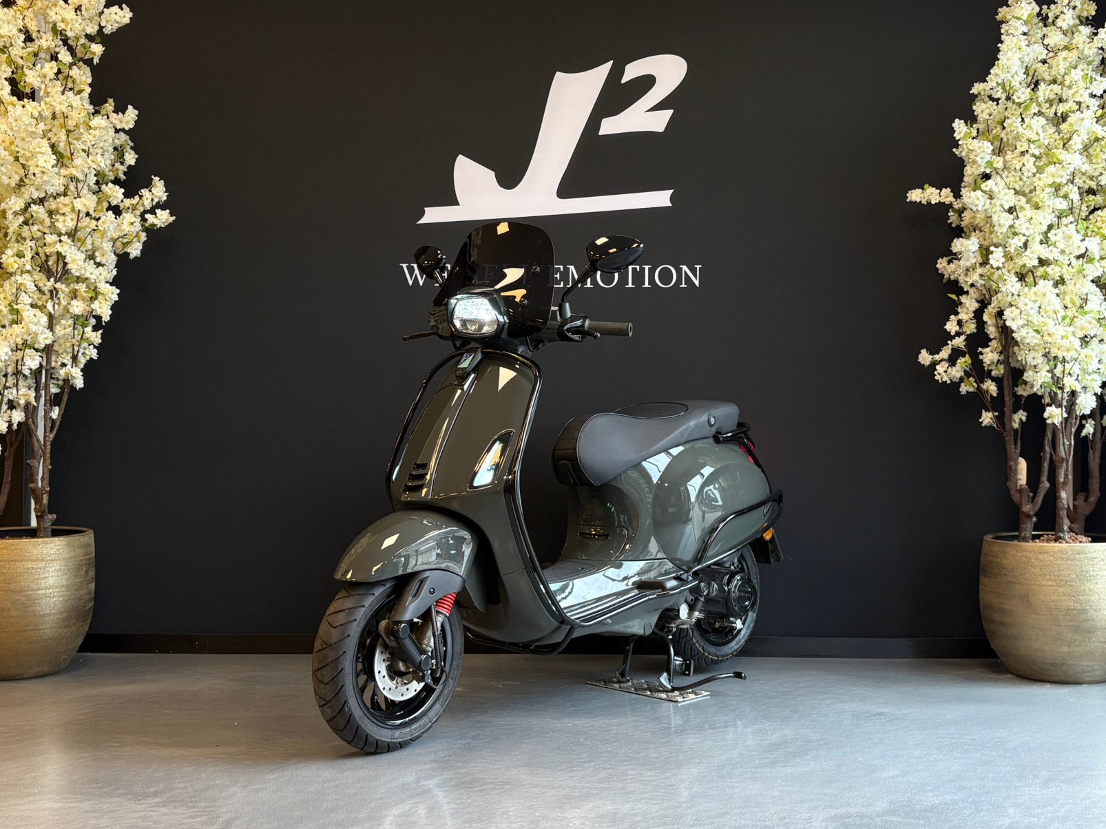 Vespa Sprint | Guerilla Green | Brom | 2020 | 12870 km, Gebruikt, Overige modellen, ., Maximaal 45 km/u