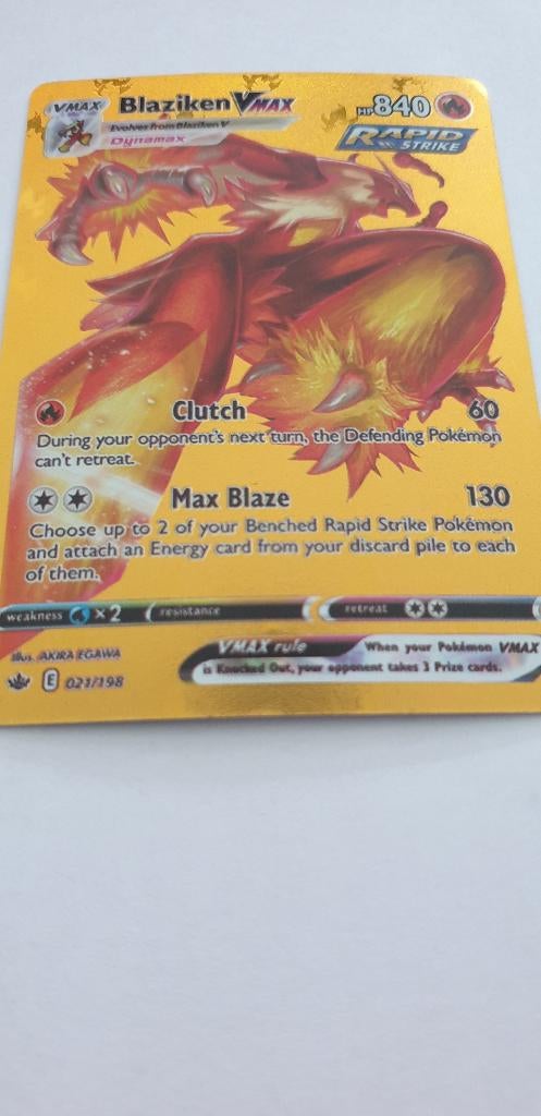 3009 pokemon 021/198 blaziken, Verzenden, Nieuw