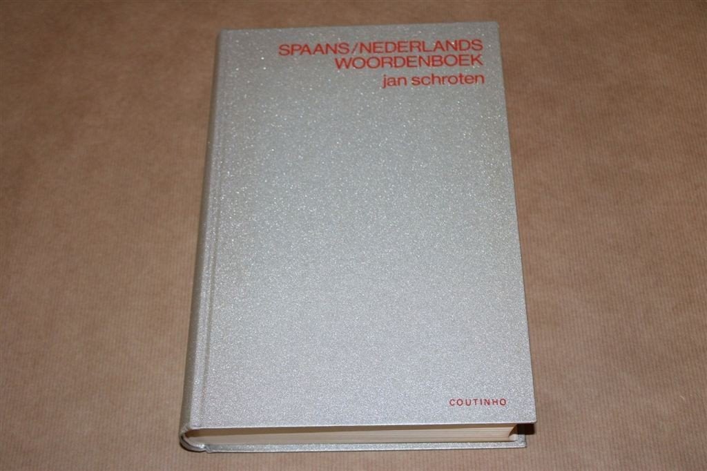 Spaans-Nederlands woordenboek. Jan Schroten., Boeken, Ophalen of Verzenden, Gelezen, Van Dale, Nederlands