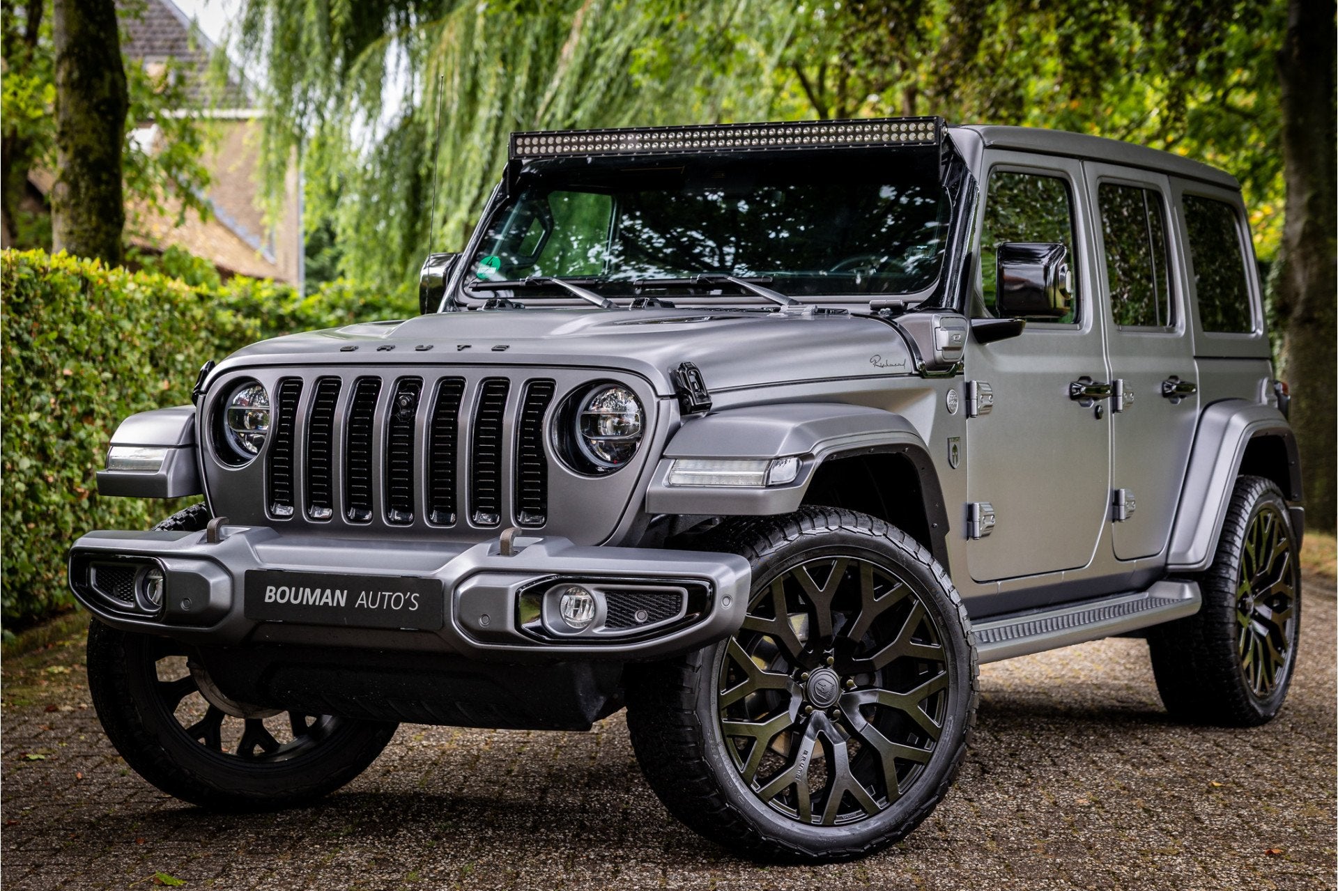 Jeep Wrangler Unlimited 4xe 380 Brute Richmond Softtop Skyro, Automaat, Dealer onderhouden, 4 cilinders, Cabriolet