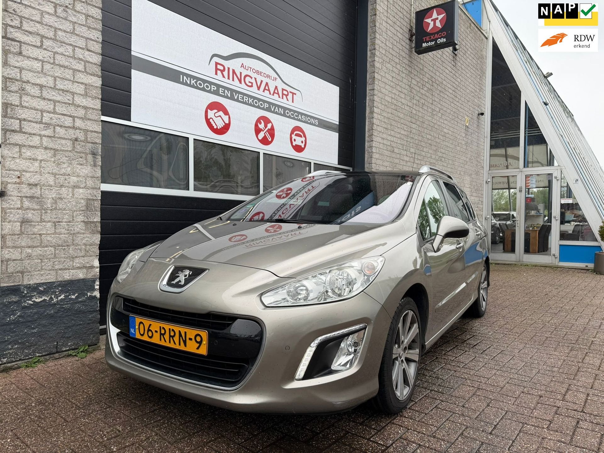 Peugeot 308 SW 1.6 THP Allure 7p met Jaar APK, Auto's, Peugeot, Voorwielaandrijving, Euro 5, Gebruikt, 7 stoelen