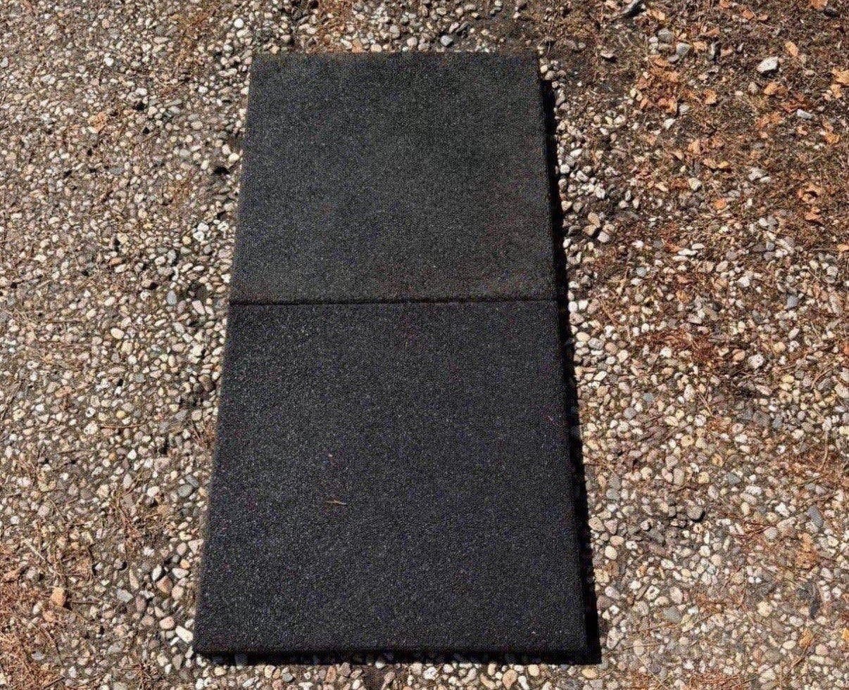 Rubberen tegels 50x50x4,5 speeltoestel stal ed ruim 50m2, Ophalen, Zo goed als nieuw, Rubber, Overige typen