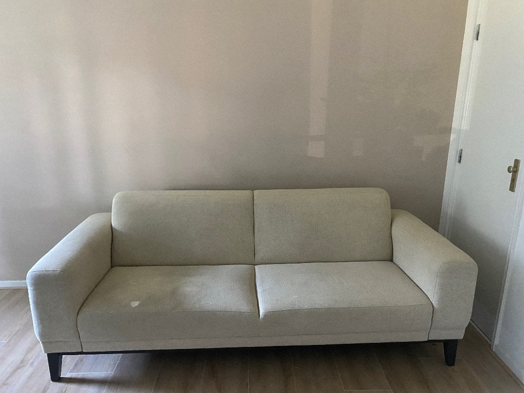 Gratis japandi stijl bank, Ophalen, Gebruikt, Driepersoons, 75 tot 100 cm