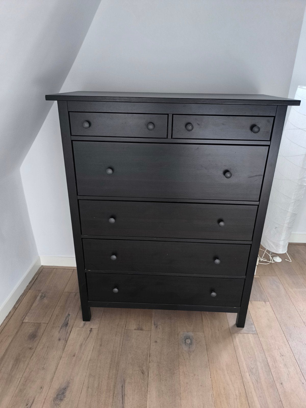 IKEA Ladekast Zwart - 108x130x48 cm, Ophalen, Gebruikt, 100 tot 150 cm, 5 laden of meer