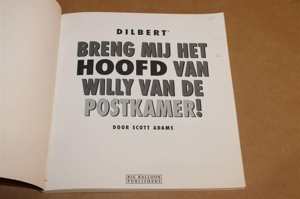 Hoofd van Willy — Dilbert Strip, Scott Adams, Boeken, Stripboeken, Eén stripboek, Ophalen of Verzenden, Gelezen
