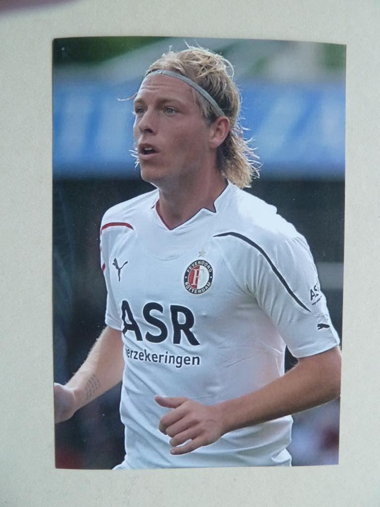 Foto.   Michel.Lumb.  Feyenoord.  10 x 15 cm, Ophalen of Verzenden, Zo goed als nieuw, Feyenoord, Overige typen