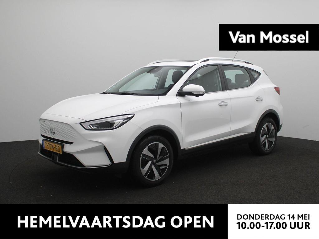 MG ZS EV EV Long Range Luxury 70 kWh | Apple Carplay/Android, Auto's, MG, 12 maanden, Gebruikt, ZS, Wit