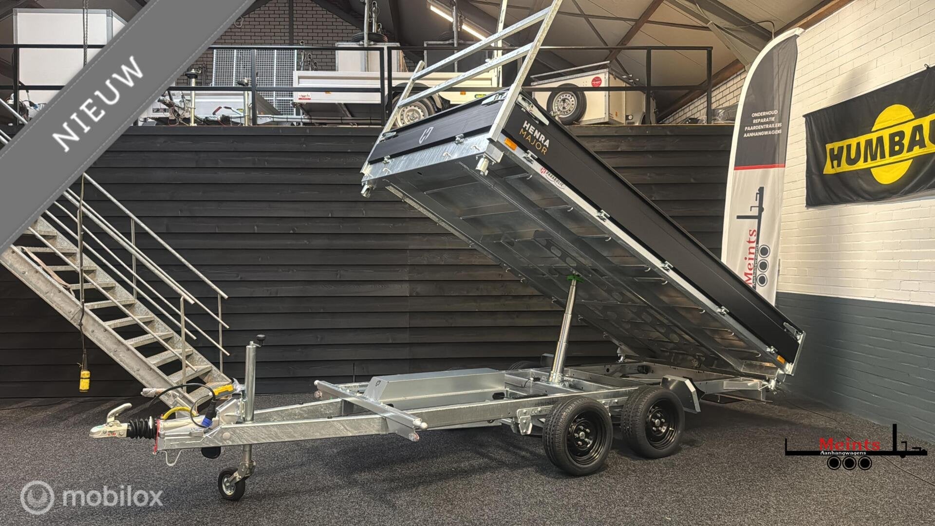 NIEUWE MODEL Henra Elektrische kipper 350x185 3500KG, Nieuw