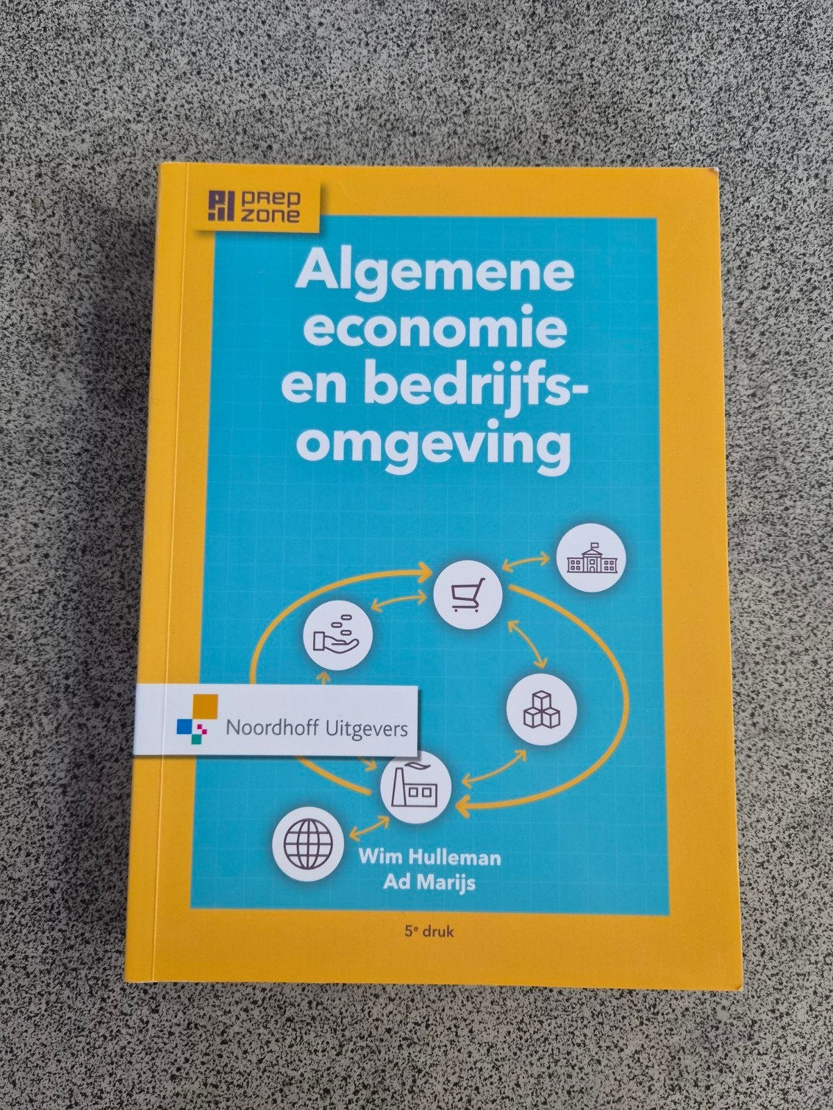 W. Hulleman - Algemene economie en bedrijfsomgeving, Ophalen of Verzenden, Zo goed als nieuw, Economie en Marketing, W. Hulleman; A.J. Marijs