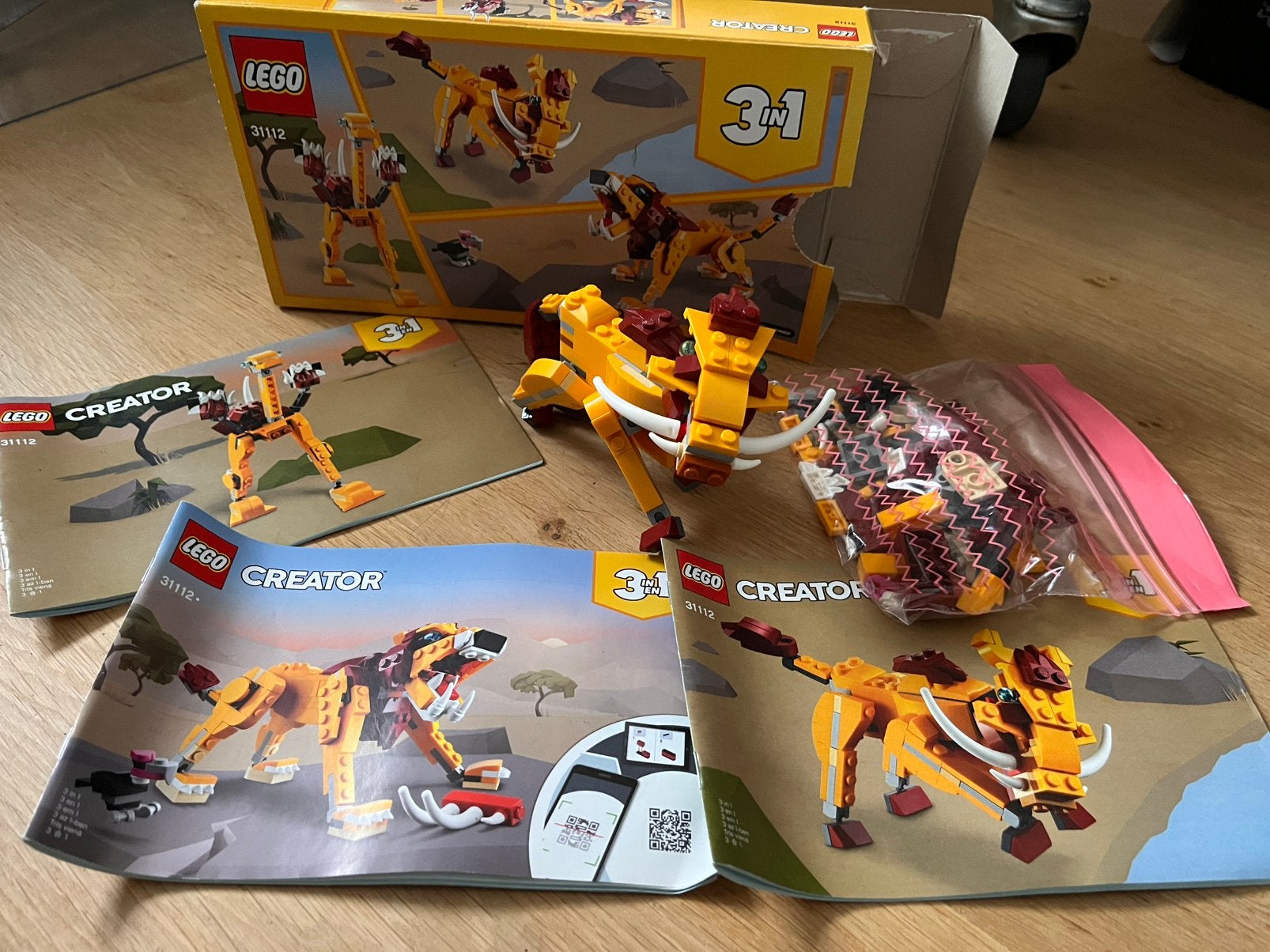 Lego Creator 3in1 Savanne, Ophalen, Gebruikt, Compleet, Lego