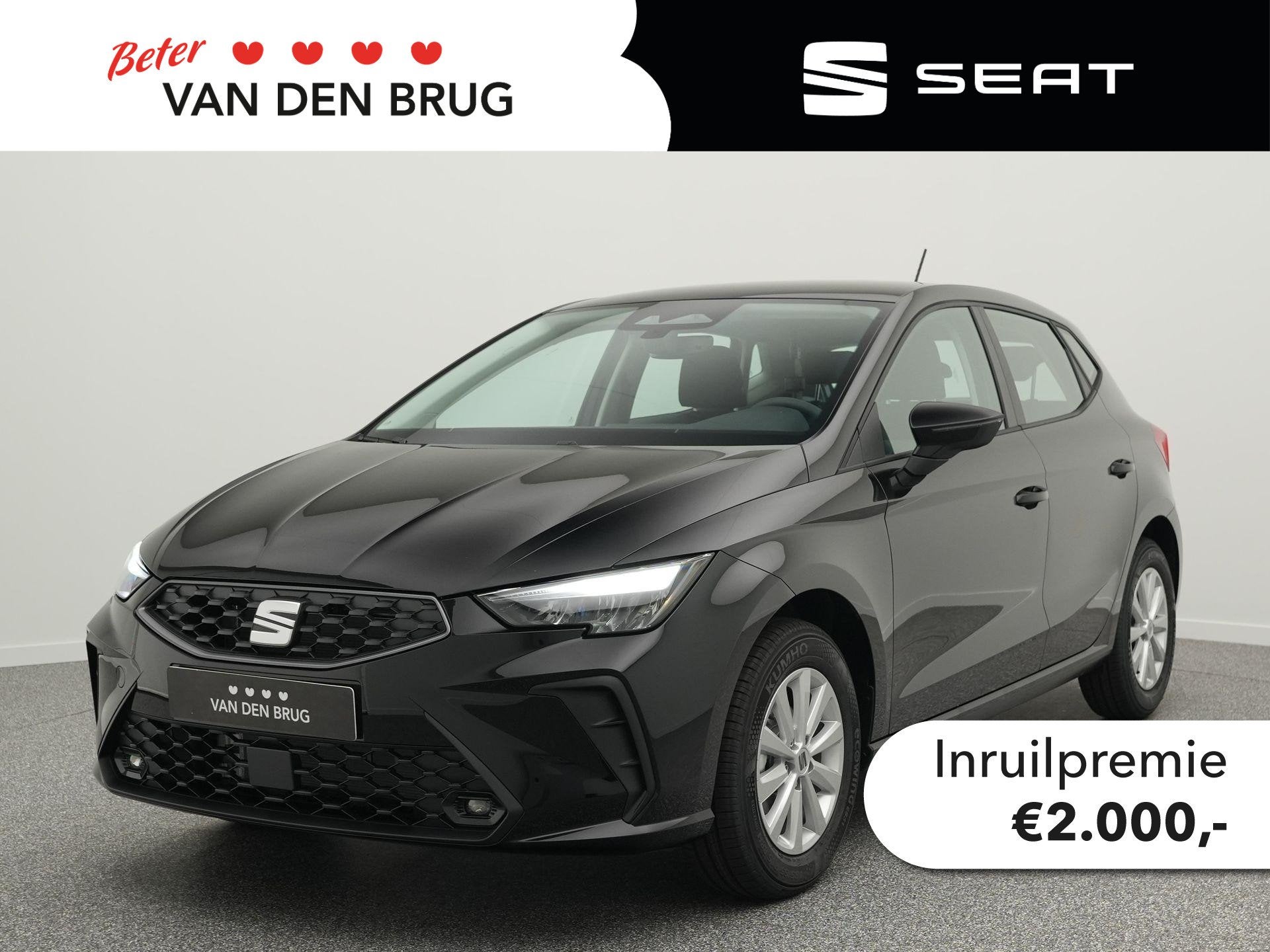SEAT Ibiza 1.0 EcoTSI 95 PK Reference | Cruise Control | App, Voorwielaandrijving, Stof, Euro 6, 95 pk