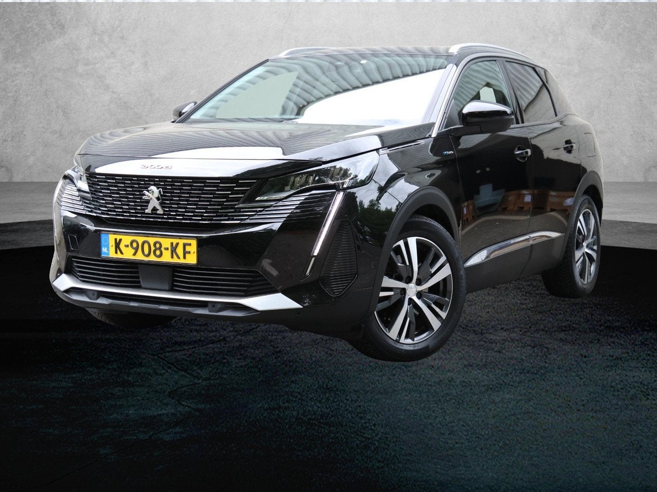 Peugeot 3008 1.6 Plug in HYbrid 225PK Allure | Accutest 88%, Auto's, Automaat, Gebruikt, Bedrijf, Hybride Elektrisch/Benzine