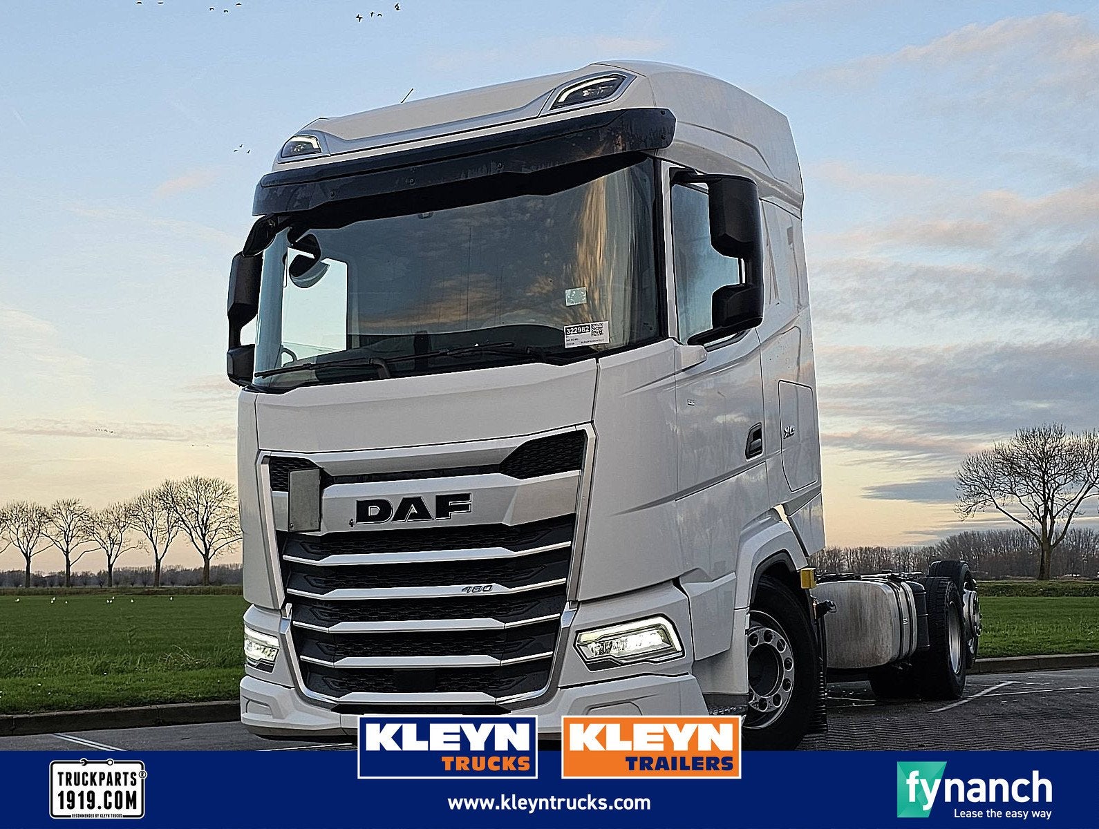 DAF XG 480 6x2 intarder wb 505, Auto's, Automaat, Euro 6, Wit, Bedrijf