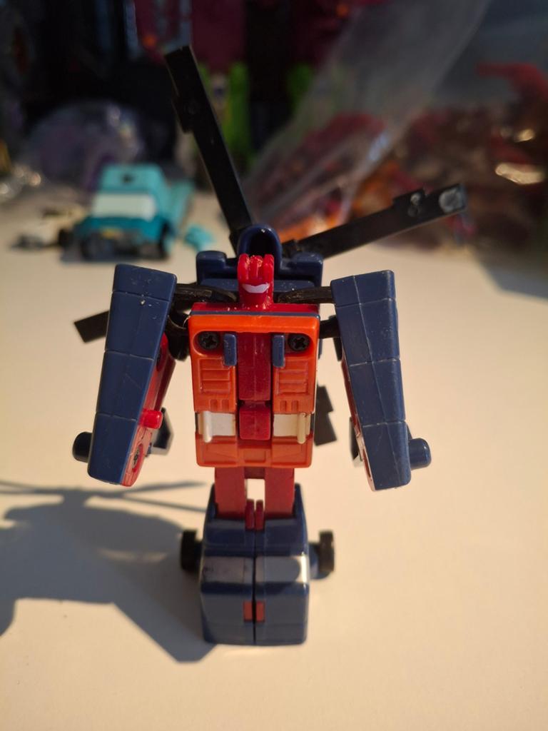 Transformers RID Ro-Tor Combiner Commando 2001, Verzamelen, Transformers, Gebruikt, Overige generaties, Ophalen of Verzenden