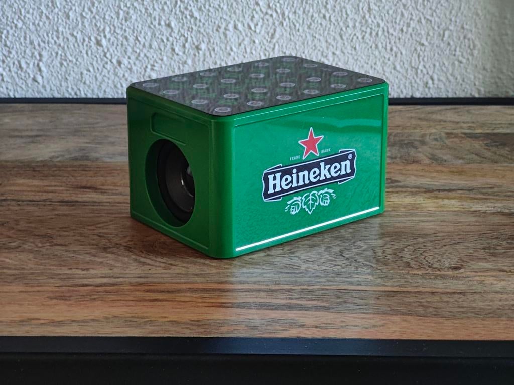 Heineken Speakerkratje, Overige merken, Overige typen, Ophalen of Verzenden, Zo goed als nieuw