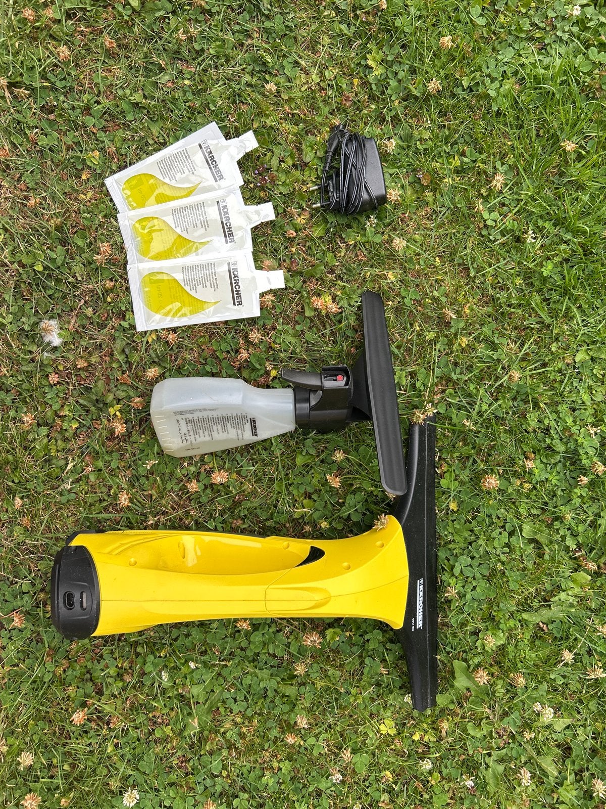 Karcher WV50 ramenwasser complete set met toebehoren, Ophalen of Verzenden, Gebruikt