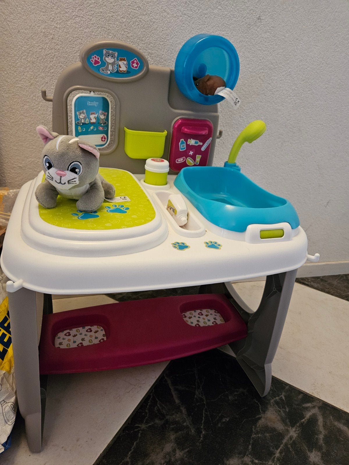Smoby Dierenarts set, Ophalen