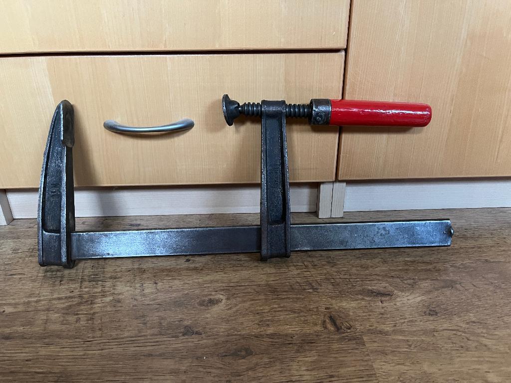 Grote lijmklem, Ophalen of Verzenden, Gebruikt