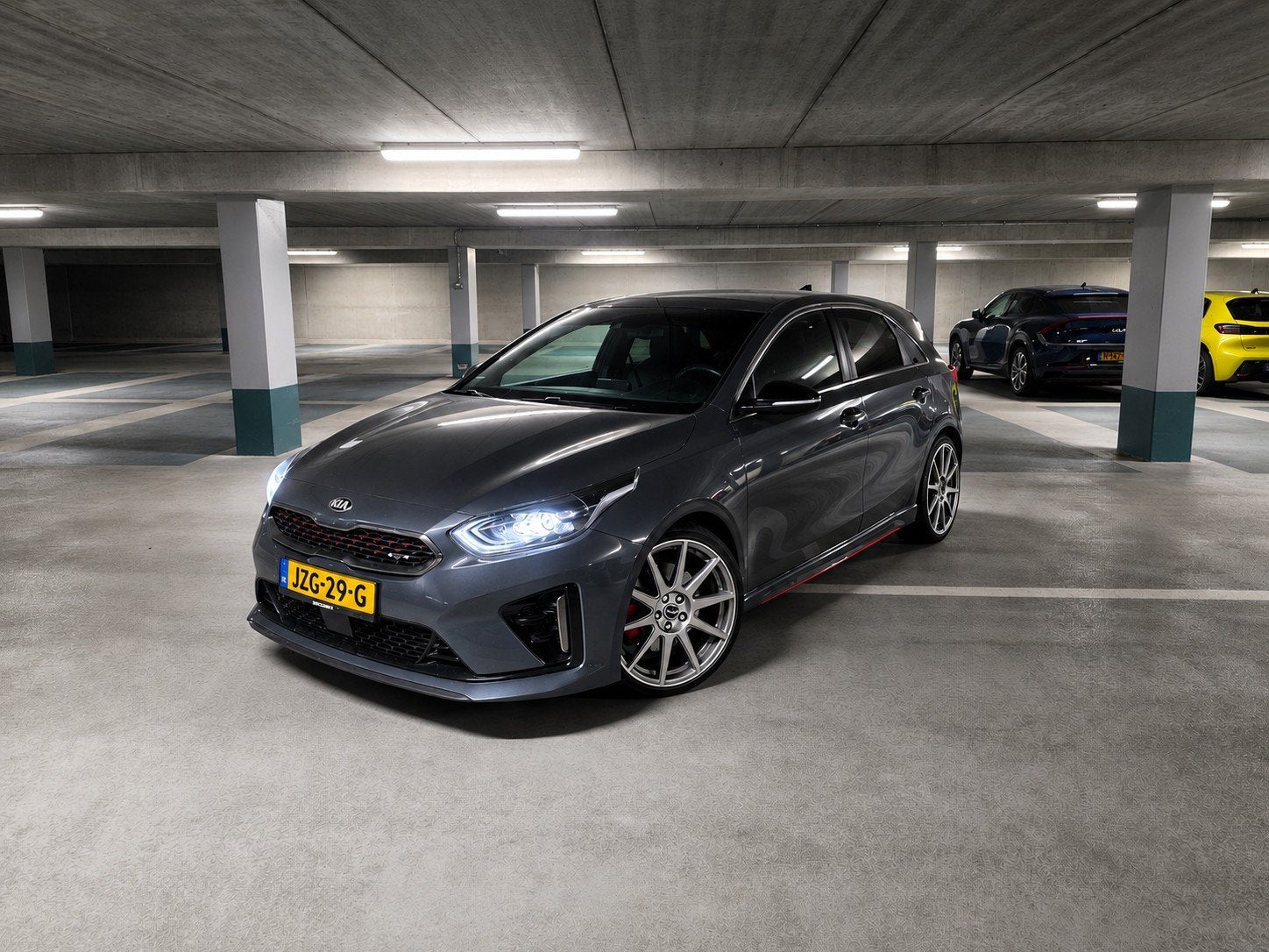 Kia Cee d 1.6 T-gdi Nieuwe koppeling, Auto's, Kia, Dealer onderhouden, 4 cilinders, 1313 kg, Hatchback