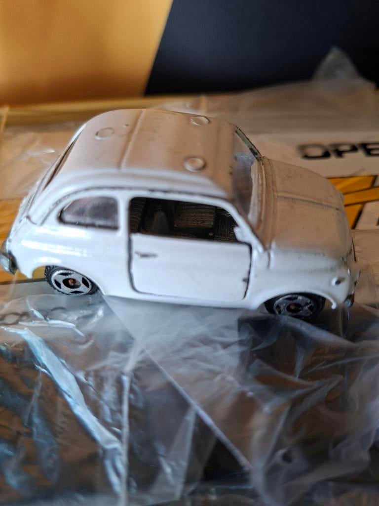 Fiat 500  polistil, Hobby en Vrije tijd, Modelauto's | 1:24, Ophalen of Verzenden, Overige merken