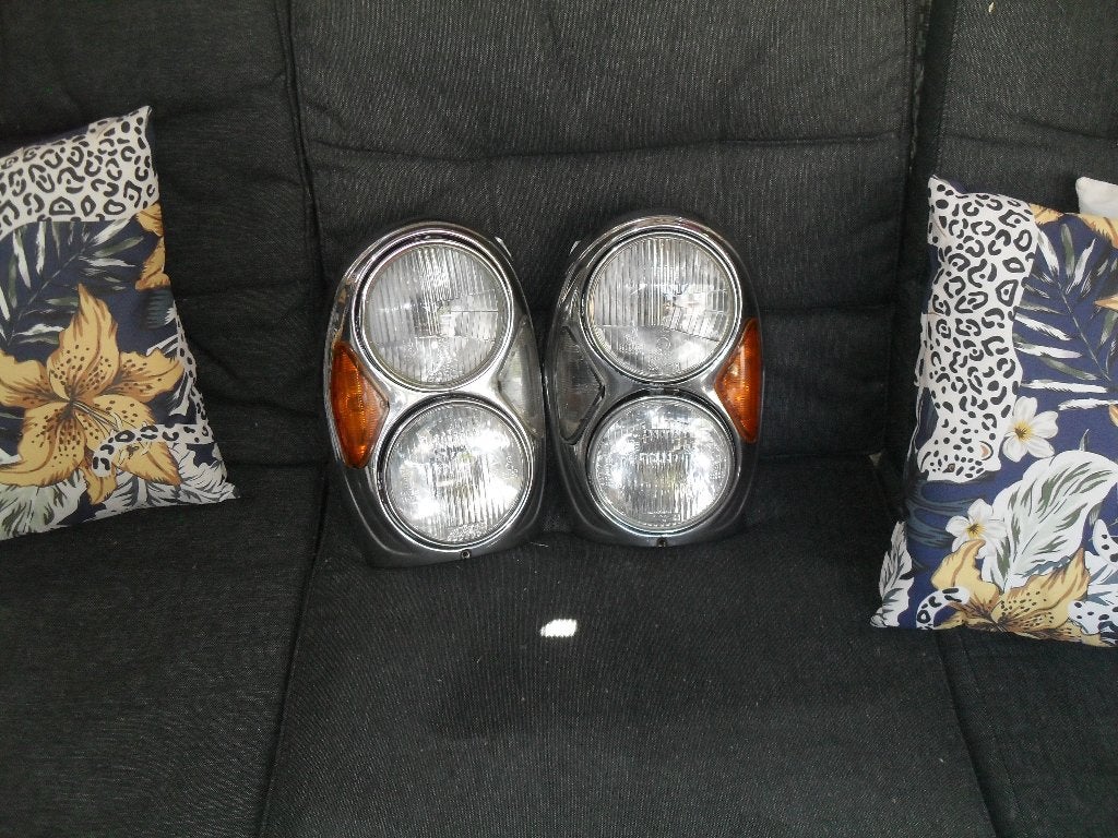 mercedes W108 onderdelen AMERIKAANSE KOPLAMPEN+WIT STUUR+, Ophalen of Verzenden, Gebruikt, Mercedes-Benz