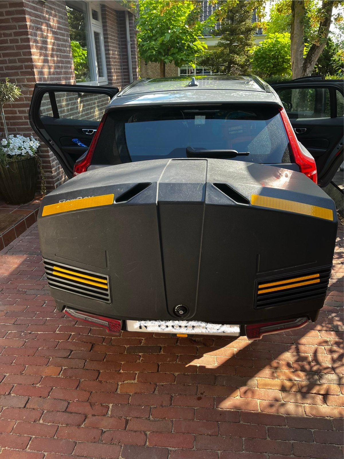 Towbox V3 Trekhaakkoffer Zwart 400L - Zo goed als nieuw, Ophalen, Zo goed als nieuw