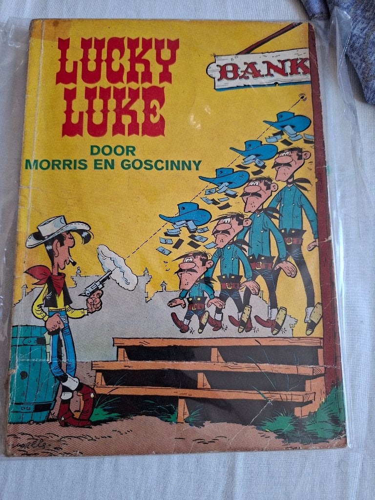 Lucky Luke, de rechter en de daltons breken uit, Eén stripboek, Ophalen of Verzenden