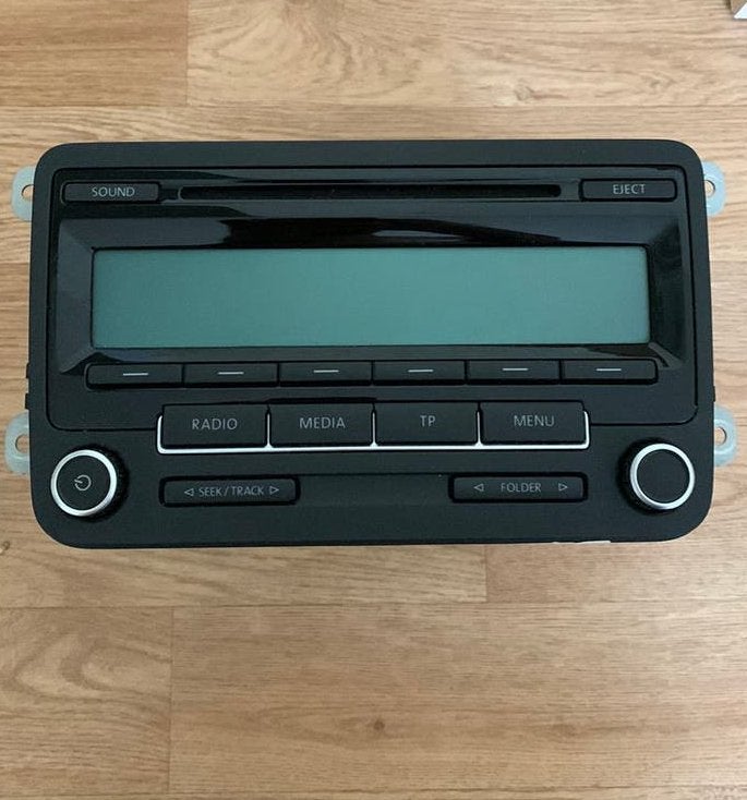 Autoradio VW RCD 310 low eu g+ bvx, Ophalen of Verzenden, Zo goed als nieuw