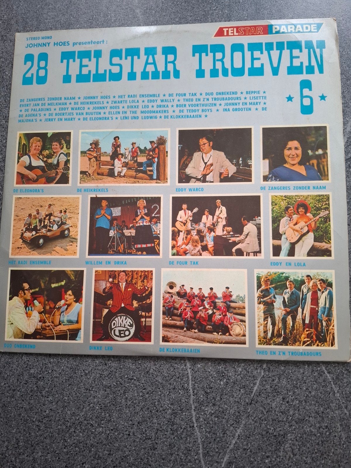 28 Telstar Troeven - Johnny Hoes presenteert (LP), Ophalen of Verzenden, Gebruikt, Verzamelalbum