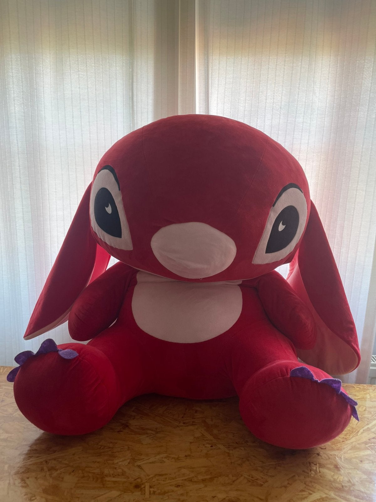 Red Stitch, grote pluche knuffel, 100cm bij 80cm, Ophalen, Zo goed als nieuw, Overige typen