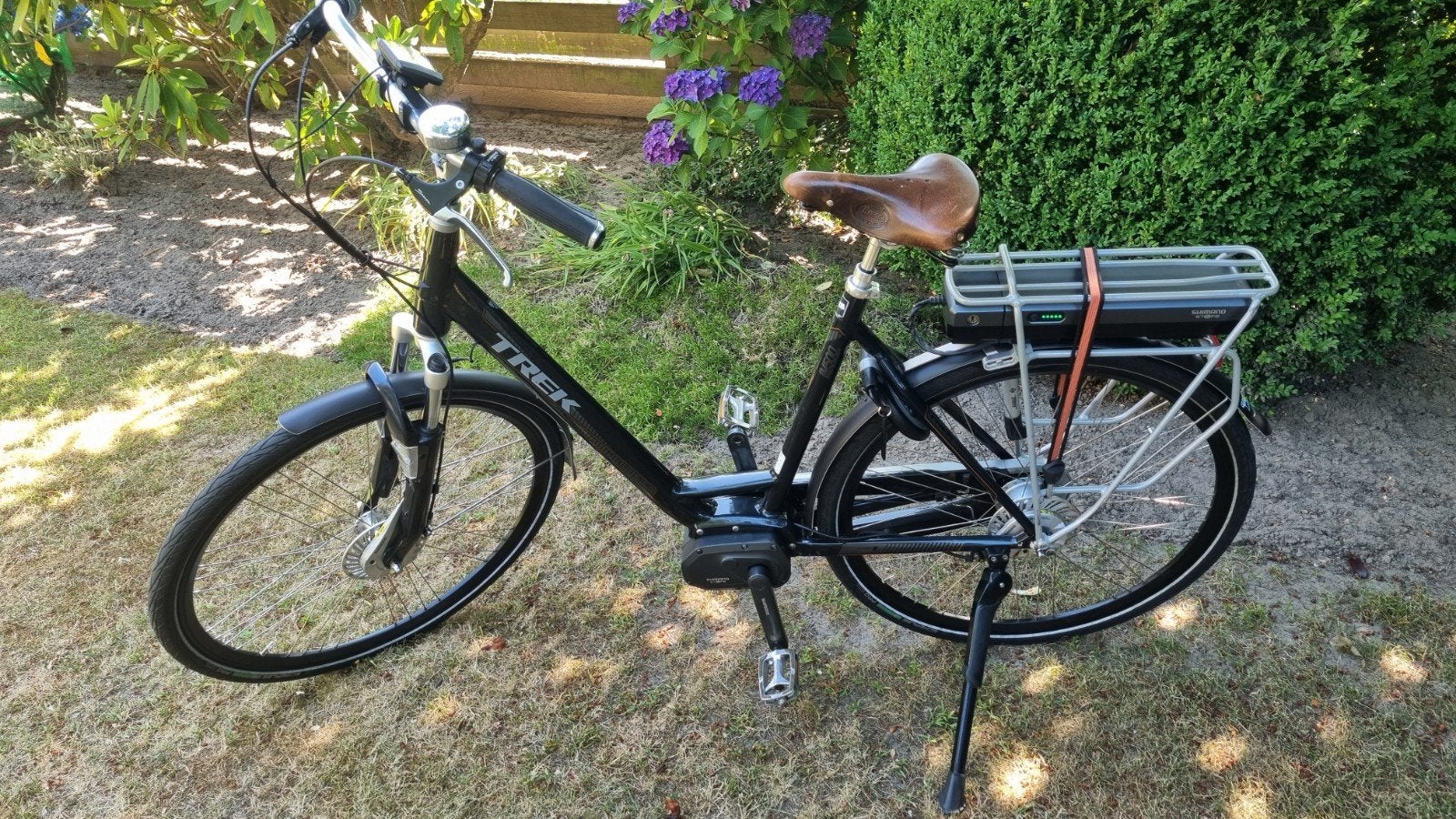 Trek LM 500+ E-bike met Shimano Steps motor, Zo goed als nieuw, 50 km per accu of meer, 55 tot 59 cm, Ophalen