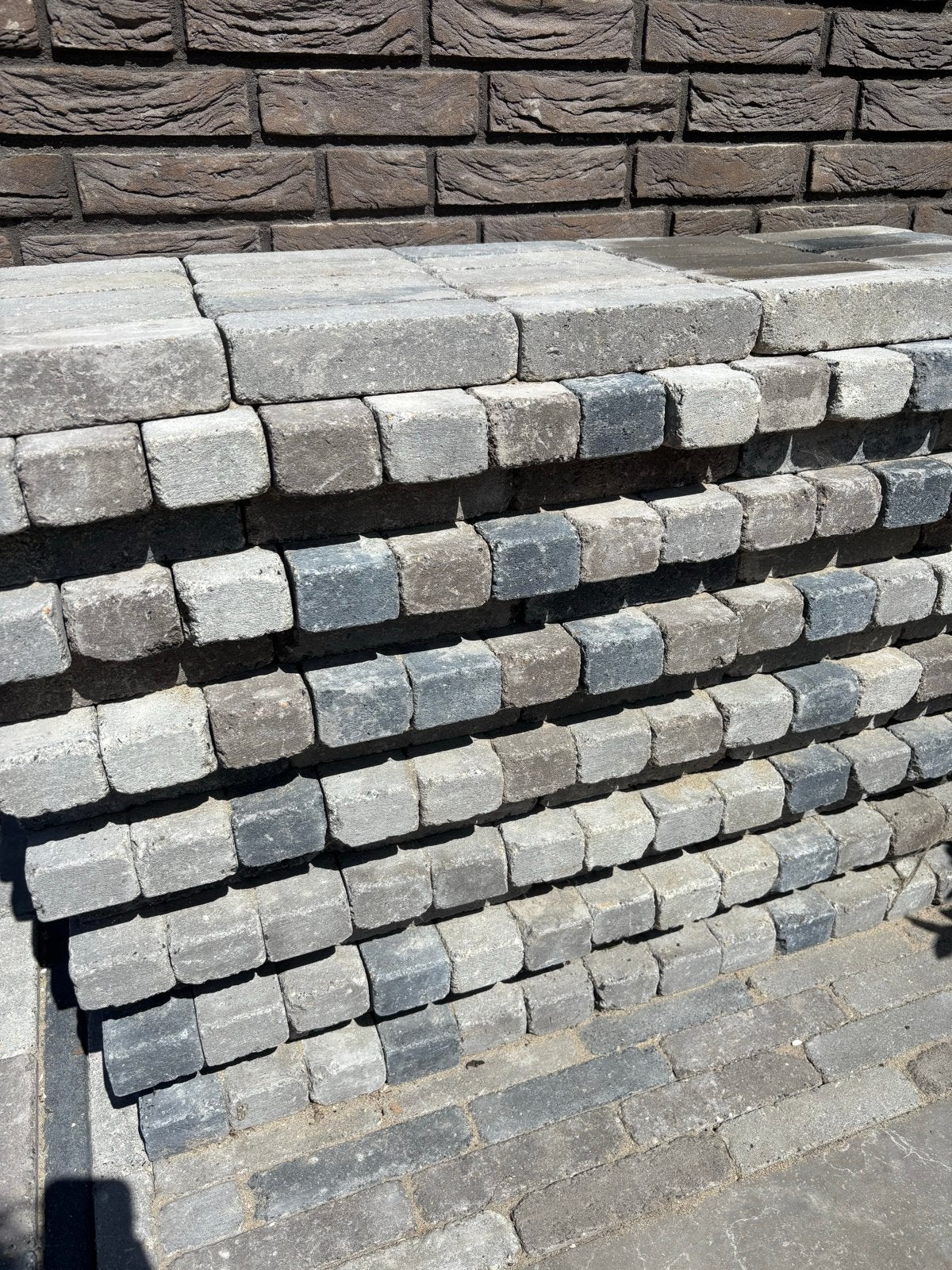 Abbeystones getrommeld klinkers 20x7x5 cm - 5,2 m2, Ophalen, Klinkers, Nieuw, 5 tot 10 m²