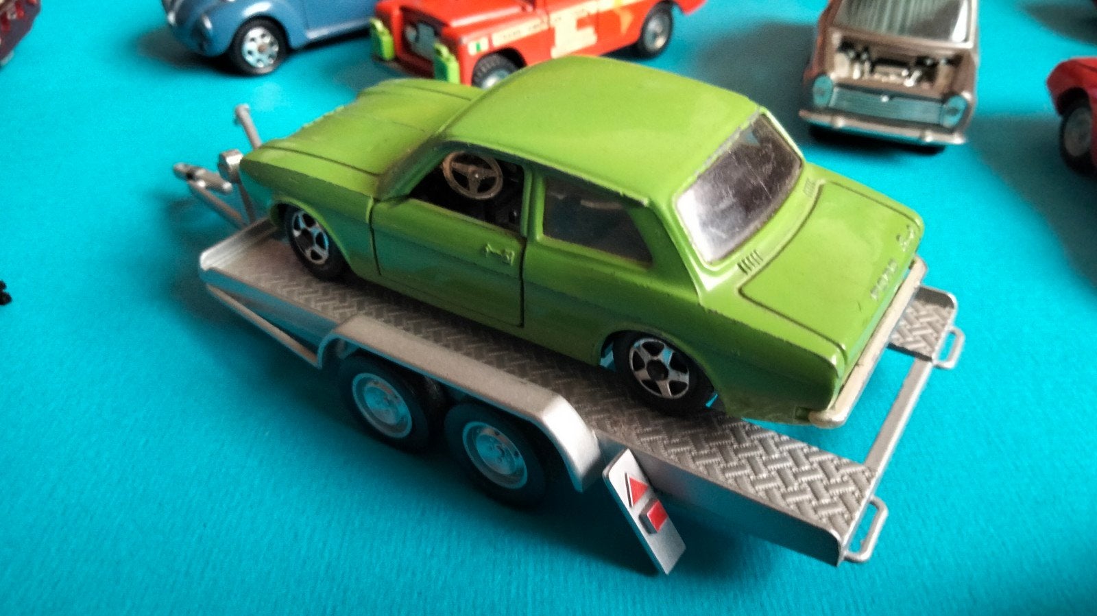 Mebetoys Ford Escort MK 1, Hobby en Vrije tijd, Ophalen of Verzenden, Gebruikt
