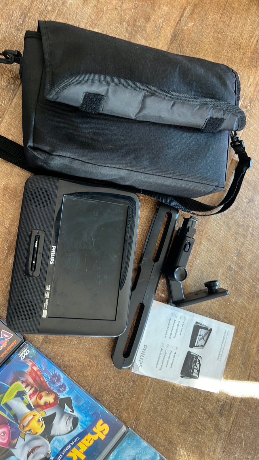 Portable dvd speler met veel dvd’s, Ophalen, Zo goed als nieuw, Overige merken
