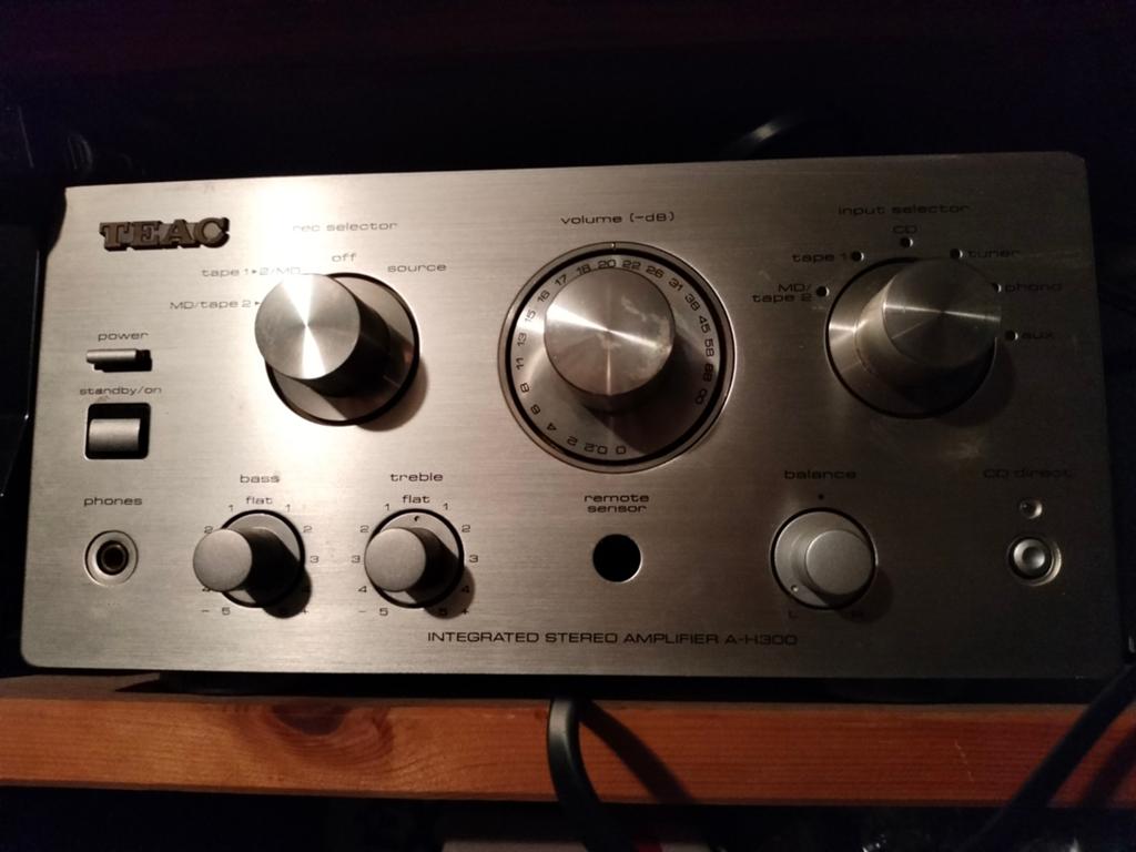 Teac A-H300 versterker, Audio, Tv en Foto, Versterkers en Receivers, Ophalen of Verzenden, Overige merken
