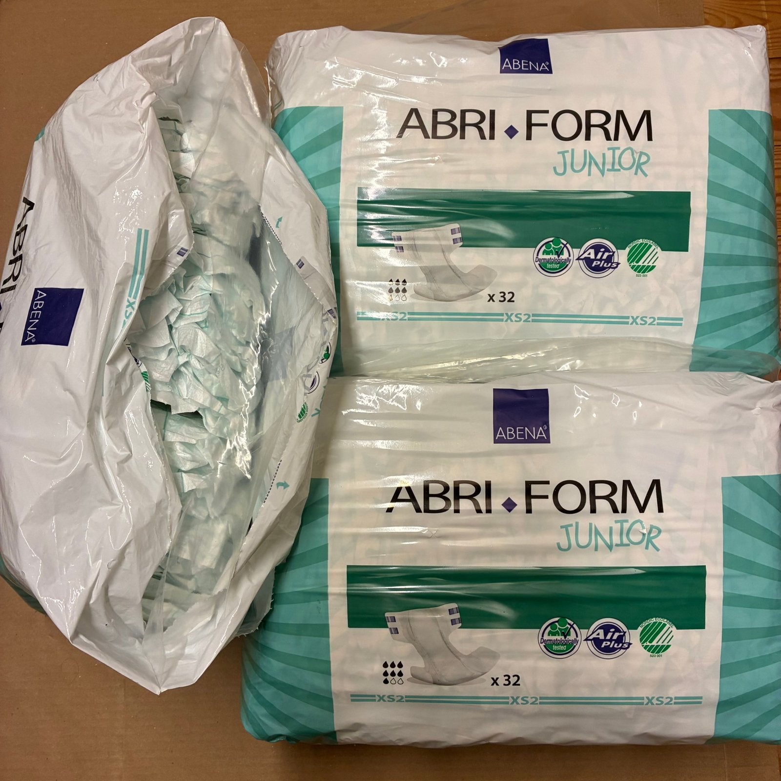 Abri Form junior XS2 luiers plakstrips Abena, Ophalen of Verzenden, Nieuw