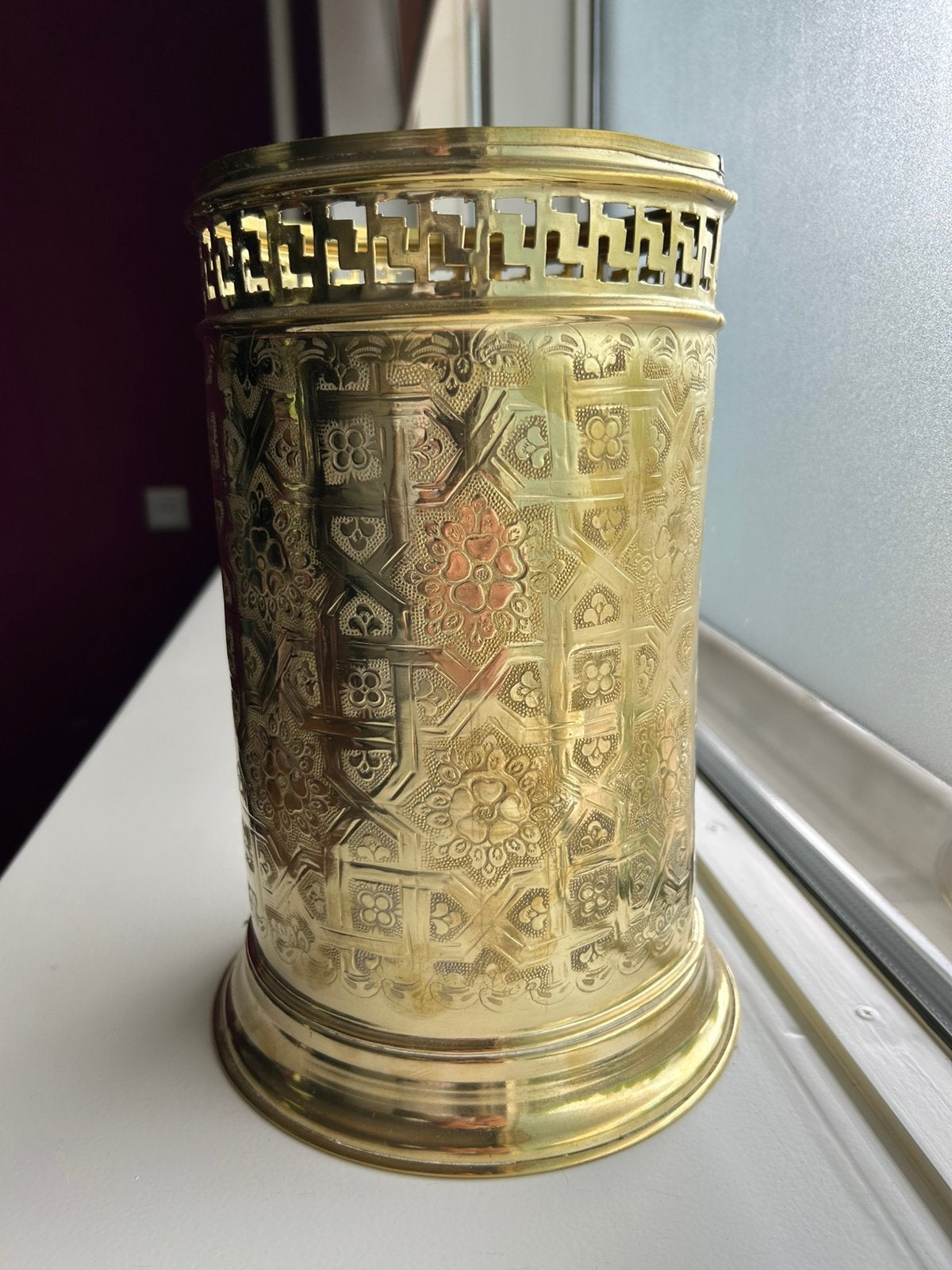 Handgemaakte Marokaanse prullenbak, Minder dan 10 liter, Ophalen of Verzenden, Zo goed als nieuw