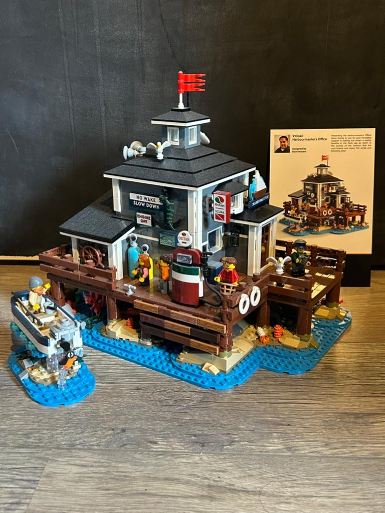 Lego Bricklink, 910040 Harbourmaster’s office, Overige thema's, Lego, Ophalen of Verzenden, Zo goed als nieuw