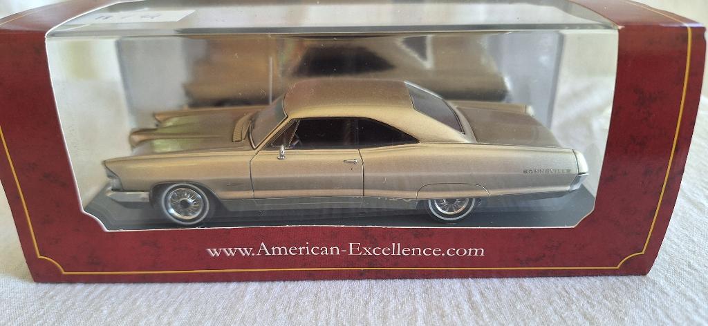 Pontiac Bonneville HT Coupe 1965, Hobby en Vrije tijd, Modelauto's | 1:43, Ophalen of Verzenden, Nieuw, Auto, Overige merken