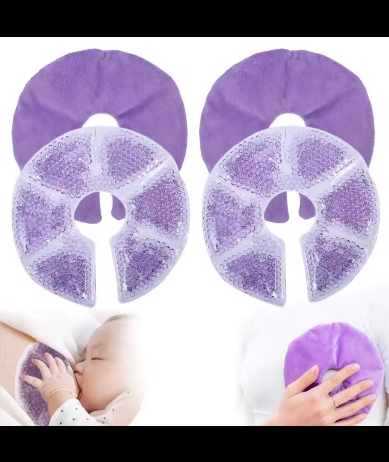 Nieuwe Borstkompressen - Warmte/Koude Therapie voor Moeders, Kinderen en Baby's, Ophalen, Nieuw