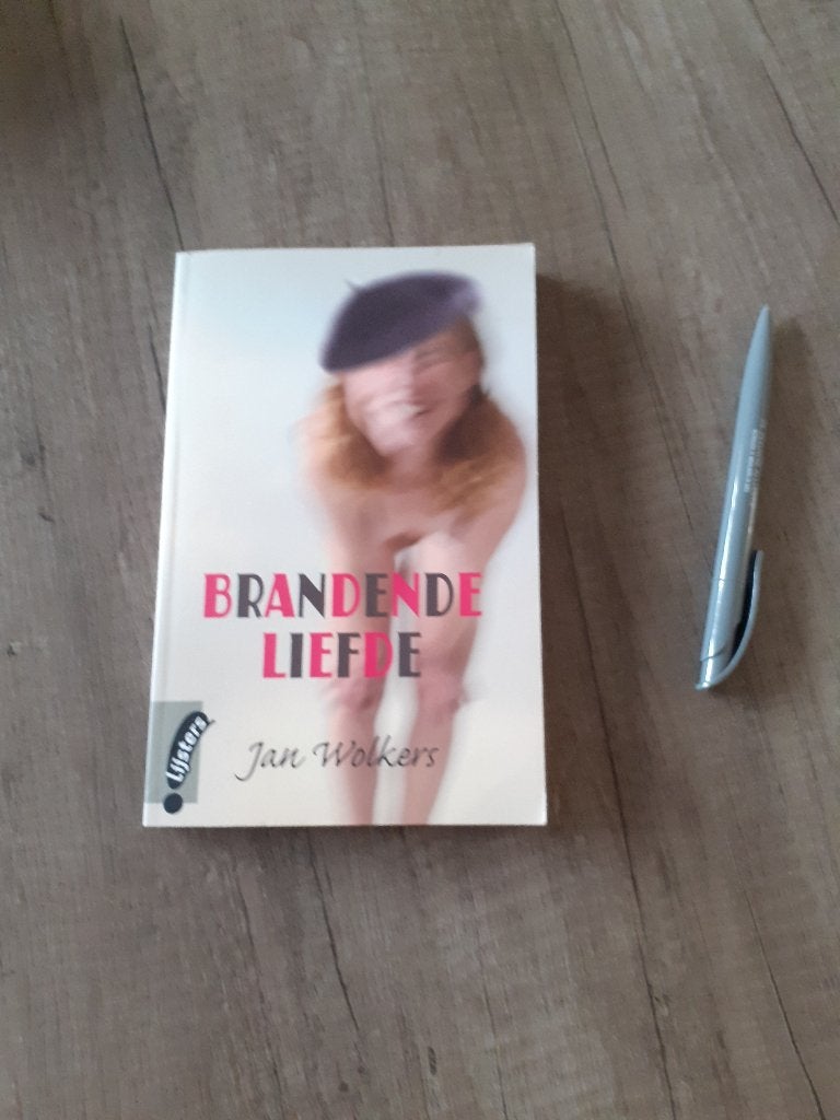 Jan Wolkers  -   Brandende liefde, Boeken, Verzenden, Zo goed als nieuw