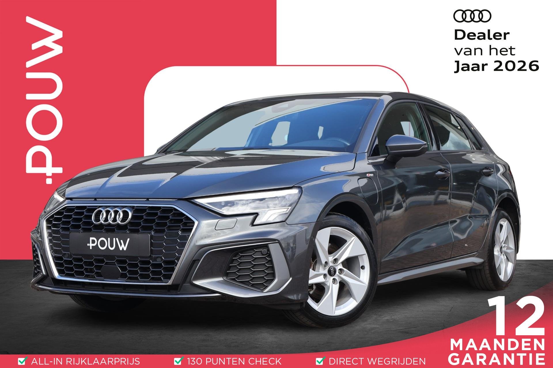 Audi A3 Sportback 40 TFSI e 204pk Edition S-line | SoH 97% |