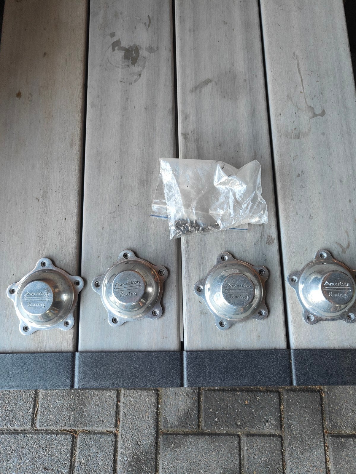 American racing wheels torq caps usa wheels t, Ophalen of Verzenden, Zo goed als nieuw