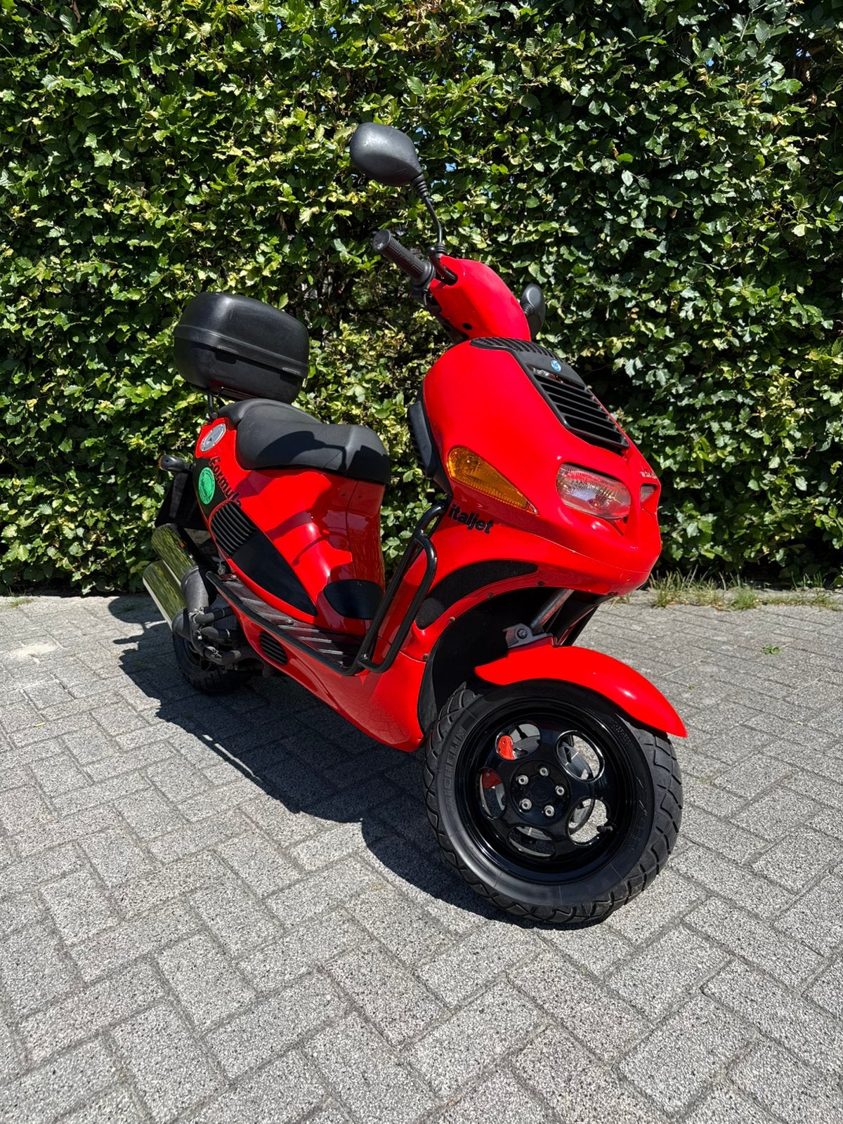 Italjet formula twin 125cc. 2t 2 cilinder. 4k km. Beugelset., Ophalen, Tweetakt, Overige modellen, Zo goed als nieuw